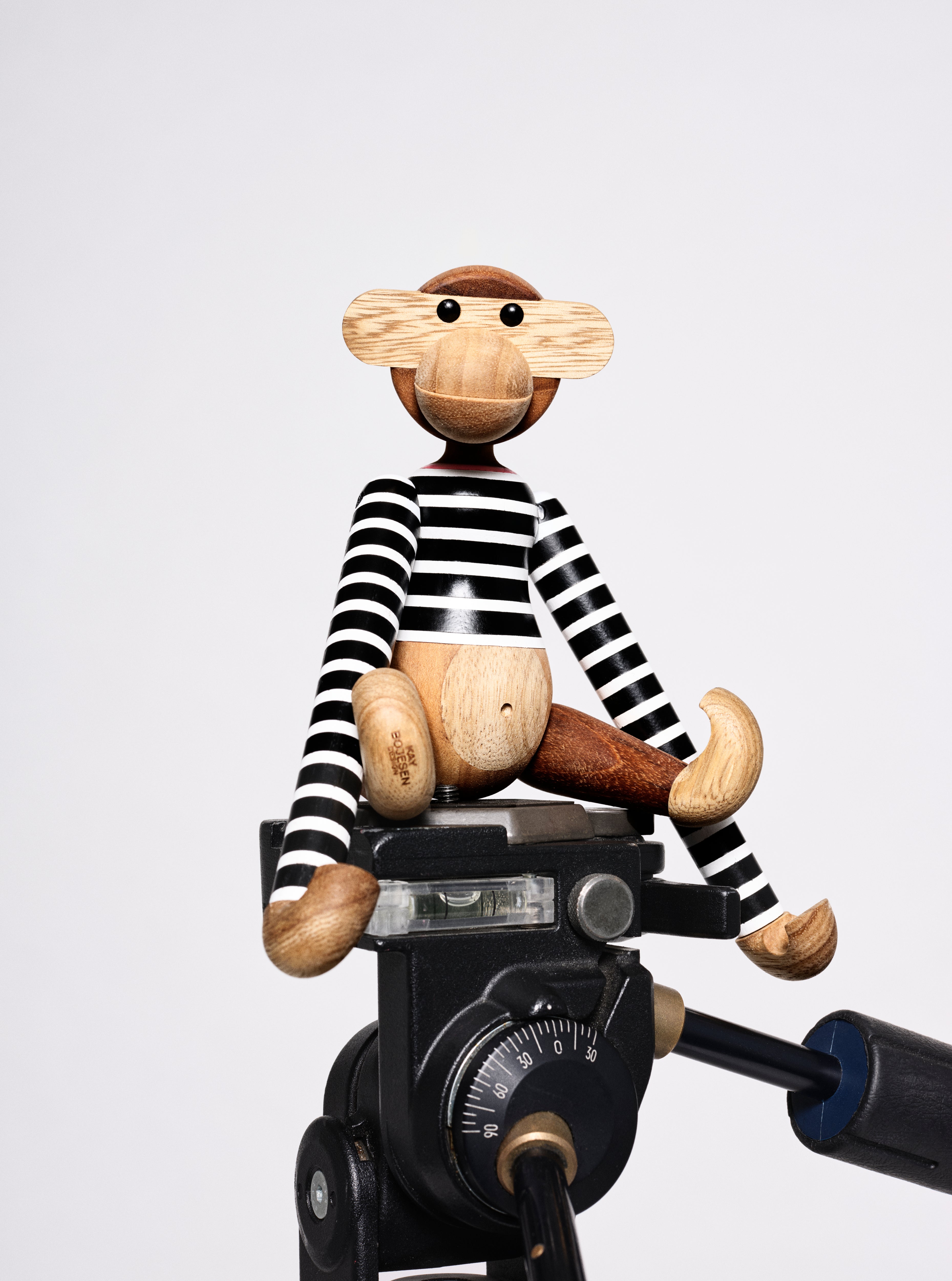 Kay Bojesen x Nørgaard abe, stor - sort/hvid